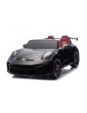 Elektrisk Porsche Spyder 911 GT3 til 2 børn 2x24V i metal og kunststof H53,5 x L135 x B80 cm - Sort