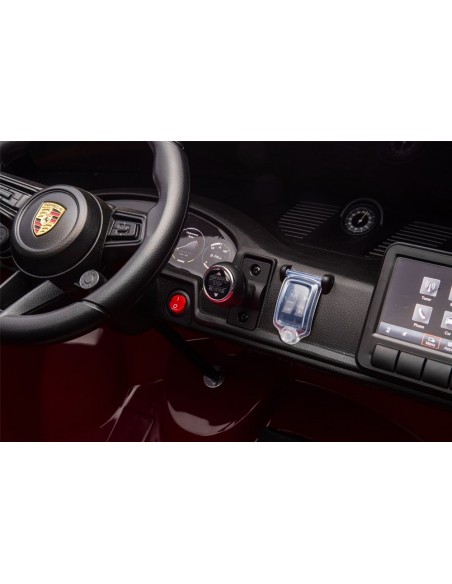 elbil bil elektrisk børn udendørs legetøj udeleg indendørs porsche 911