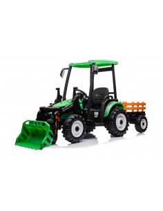 traktor elbil bil elektrisk børn udendørs legetøj udeleg indendørs 2