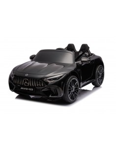 elbil bil elektrisk børn udendørs legetøj udeleg indendørs mercedes amg sl63