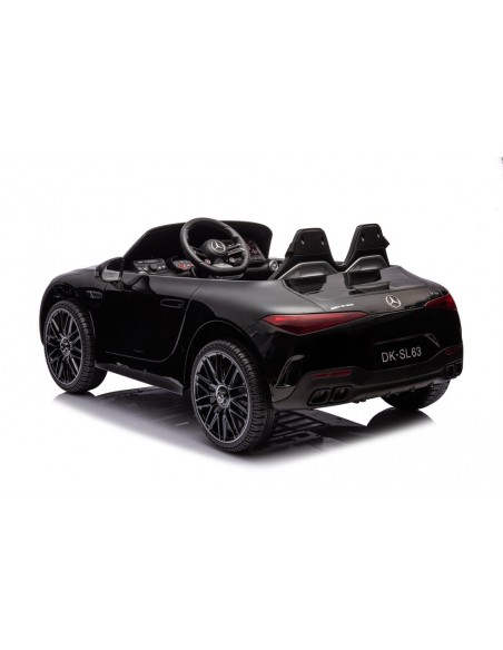 elbil bil elektrisk børn udendørs legetøj udeleg indendørs mercedes amg sl63