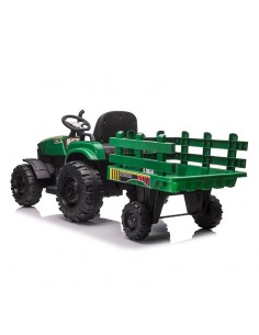 traktor elbil bil elektrisk børn udendørs legetøj udeleg indendørs 2