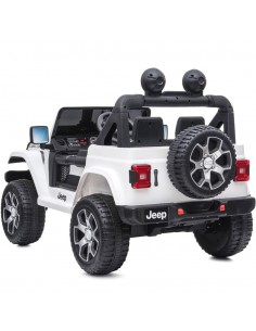 elbil bil elektrisk børn udendørs legetøj udeleg indendørs jeep wrangler 2