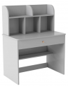 Skrivebord til børn i MDF og møbelplade H102 x B80 x D48 cm - Grå