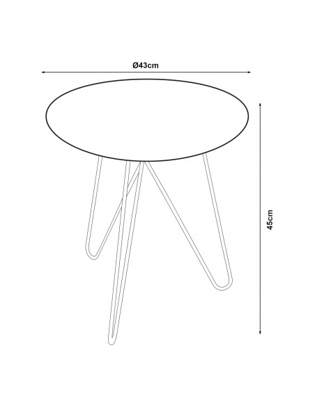sofabord sidebord stuemøbler moderne design grå
