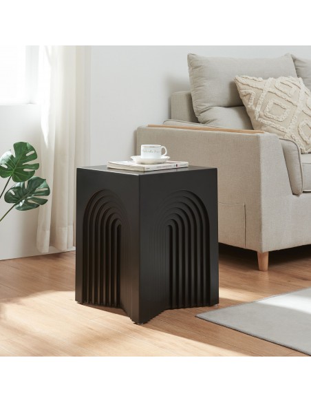 sofabord sidebord stuemøbler moderne design sort