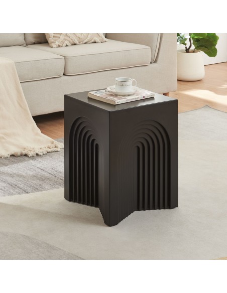 sofabord sidebord stuemøbler moderne design sort