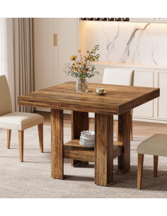 firkantet kvadratisk spisebord indretning billigt 80 2