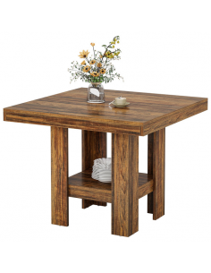 firkantet kvadratisk spisebord indretning billigt 80