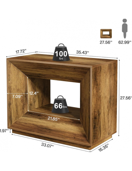 sidebord sofabord træ moderne design indretning