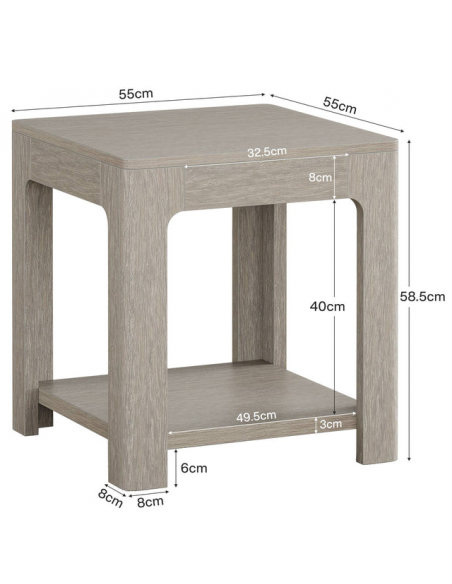 sidebord sofabord træ moderne design indretning