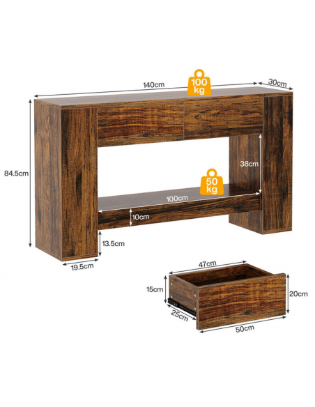 konsolbord indretning konsol bord entrebord
