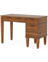 Skrivebord i MDF H83 x B120 x D58 cm - Brun
