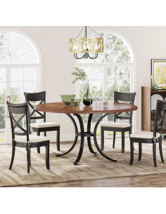 rundt spisebord indretning 120 2