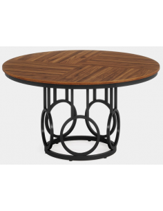 rundt spisebord indretning 120