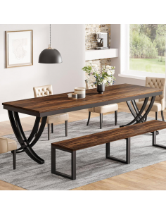 spisebord skrivebord indretning billigt 200 sort 2