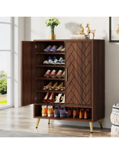 Skoskab gulv træ sort garderobe entre 2