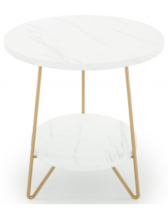 sidebord rundt sofabord træ moderne design indretning