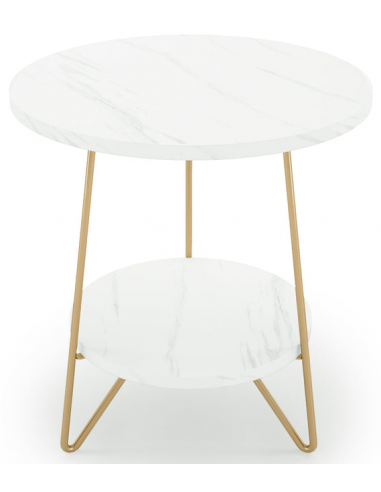 sidebord rundt sofabord træ moderne design indretning