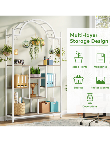 reol bogreol stue soveværelse moderne design