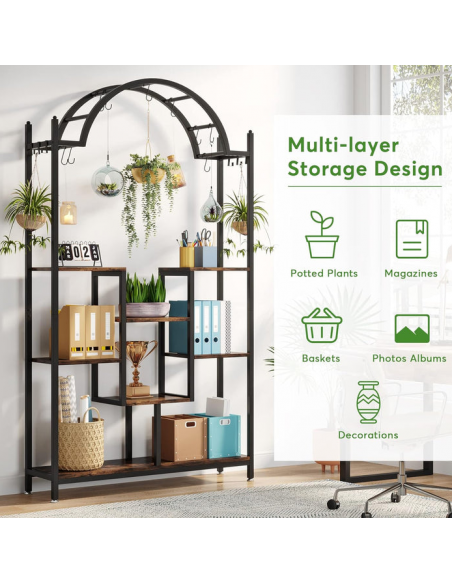 reol bogreol stue soveværelse moderne design