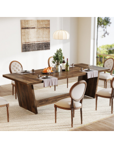 spisebord træ brun indretning billigt 4 6 2