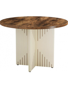 rundt spisebord indretning 100 hvid