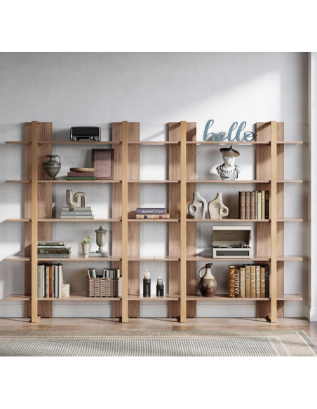 reol bogreol stue soveværelse moderne design