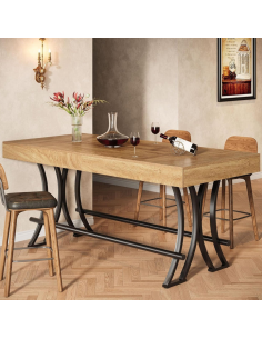 barbord barmøbler indretning bar hjemmebar bardisk disk 2