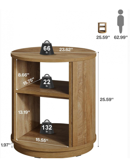 sidebord sofabord træ moderne design indretning sengebord natbord