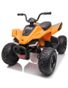 Elektrisk McLaren MCL 35 ATV til børn 4x24V i metal og kunststof H73 x L110 x B69 cm - Sort/Orange
