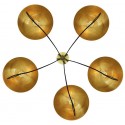 Oxford lysekrone Ø28 cm 1 x E27 - Poleret messing