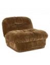 NOOK Lænestol i polyester H70,5 cm - Brun