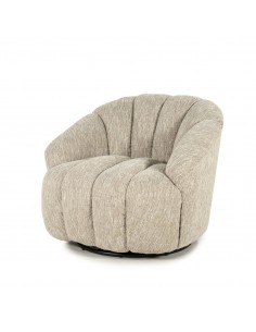 lænestol drejefod drej drejefunktion moderne nordisk design skandinavisk retro stof 2