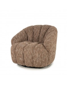 lænestol drejefod drej drejefunktion moderne nordisk design skandinavisk retro stof 2