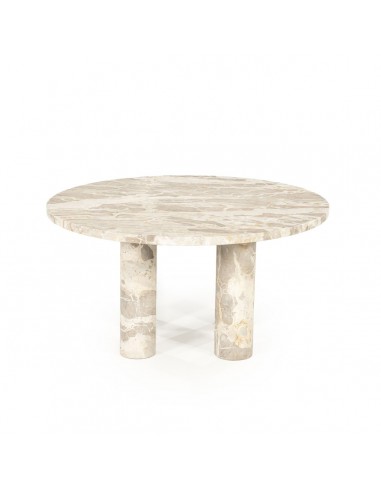 rundt sofabord moderne design marmor