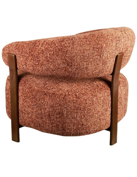 lænestol loungestol stof moderne design træ