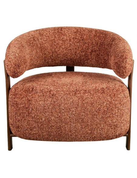 lænestol loungestol stof moderne design træ