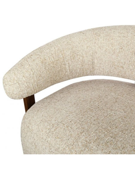 lænestol loungestol stof moderne design træ