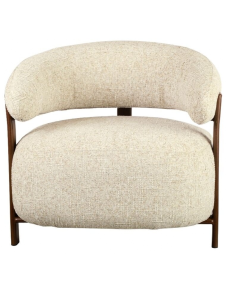 lænestol loungestol stof moderne design træ