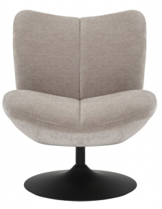 lænestol loungestol stof moderne design drejefod drej drejefunktion 2