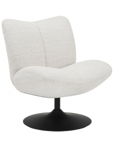 lænestol loungestol stof moderne design drejefod drej drejefunktion