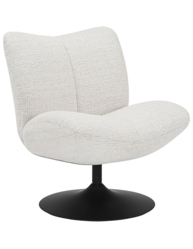 lænestol loungestol stof moderne design drejefod drej drejefunktion