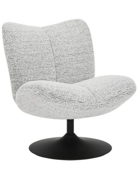 lænestol loungestol stof moderne design drejefod drej drejefunktion