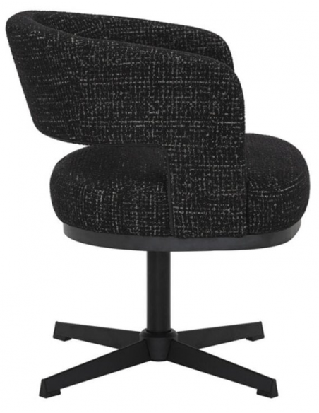 lænestol loungestol stof moderne design drejefod drej drejefunktion