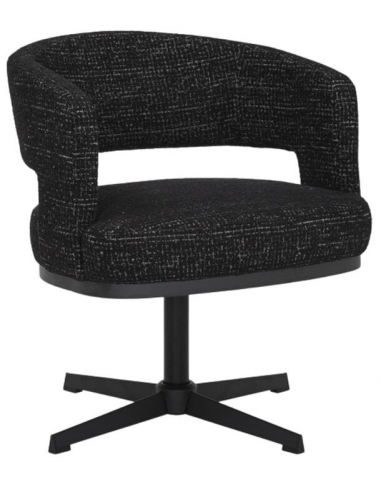 lænestol loungestol stof moderne design drejefod drej drejefunktion