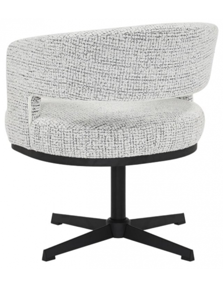 lænestol loungestol stof moderne design drejefod drej drejefunktion