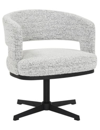 lænestol loungestol stof moderne design drejefod drej drejefunktion