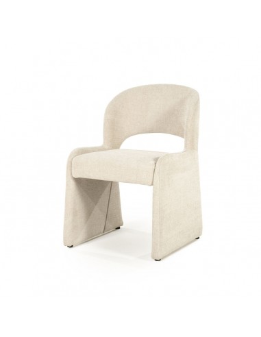 spisebordsstol moderne design stof beige