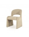 ODETTE Spisebordsstol i polyester H82 cm - Taupe